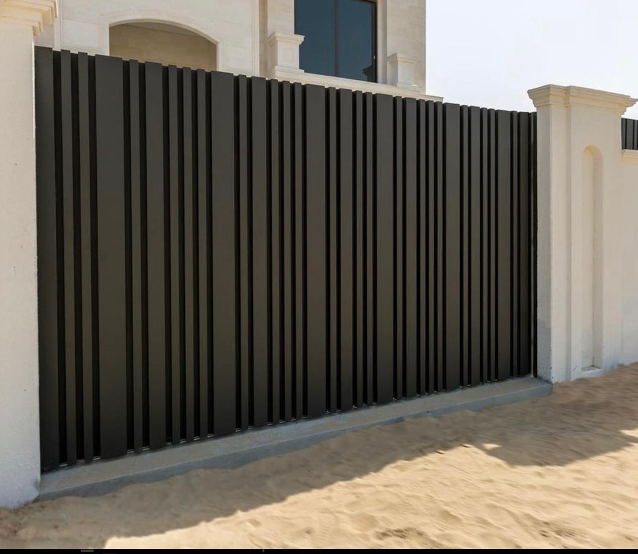 An aluminium gate